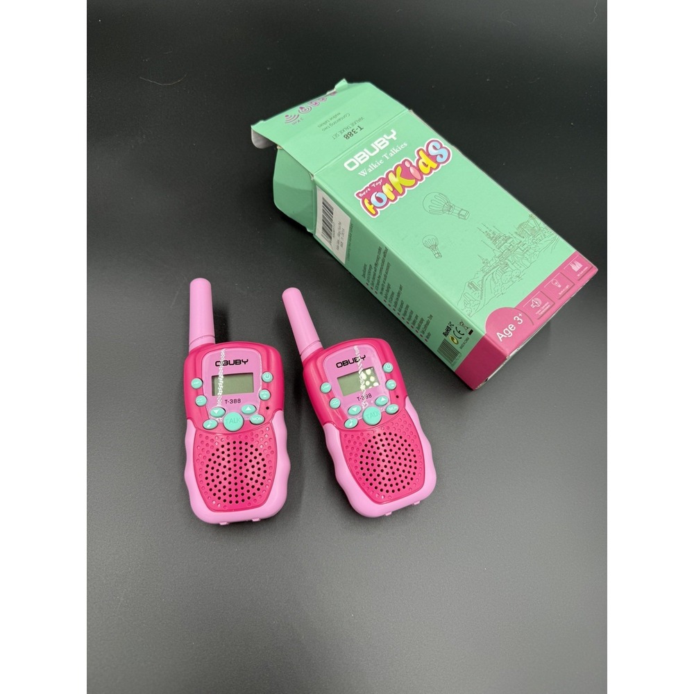 Obuby Walkie Talkies for Kids 22 Channels 2 Way Radio 3km range